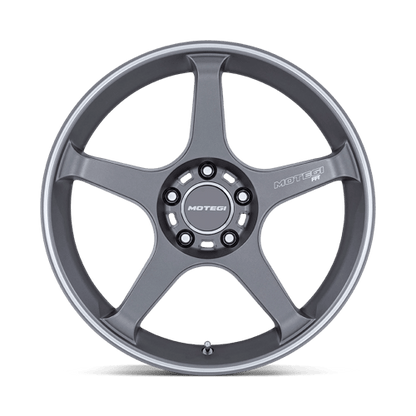 Motegi | MR159 BATTLE V | 18.0x10.50 | 5X114.3 | 35 | GUNZILLA W MACHINED LIP STRIPE