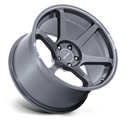 Motegi | MR160 BATTLE VI | 18.0x9.50 | 5X114.3 | 35 | GLOSS GUNZILLA W/ MACHINED LIP