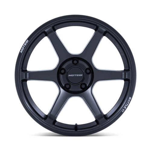 Motegi | MR160 BATTLE VI | 18.0x9.50 | 5X114.3 | 0 | MATTE BLACKBIRD METALLIC