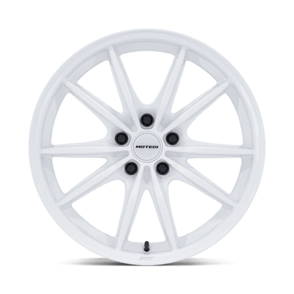Motegi | MR162 ZENTOKU | 18.0x8.50 | 5X114.3 | 45 | GLOSS WHITE