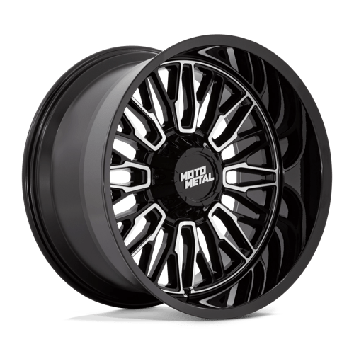 Moto Metal | MO809 STINGER | 20.0x9.00 | 8X170 | 18 | GLOSS BLACK MACHINED