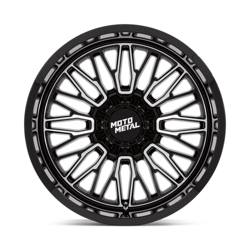 Moto Metal | MO809 STINGER | 20.0x9.00 | 8X180 | 18 | GLOSS BLACK MACHINED
