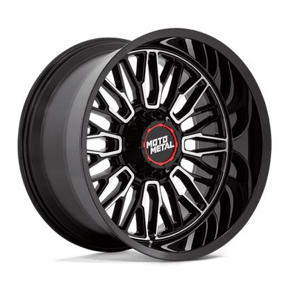 Moto Metal | MO809 STINGER | 20.0x9.00 | 8X170 | 18 | GLOSS BLACK MACHINED