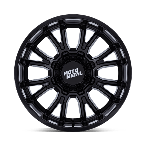 Moto Metal | MO810 LEGACY | 20.0x9.00 | 8X170 | 1 | GLOSS BLACK
