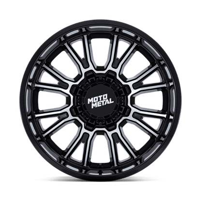 Moto Metal | MO810 LEGACY | 17.0x9.00 | 5X139.7/5X150 | 20 | GLOSS BLACK MACHINED