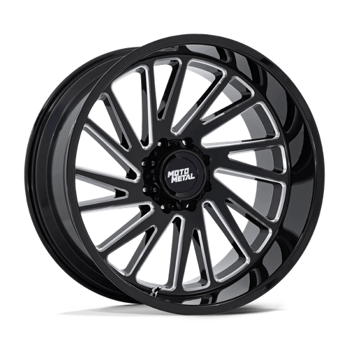 Moto Metal | MO811 COMBAT | 20.0x10.00 | 6X135 | -18 | GLOSS BLACK MILLED