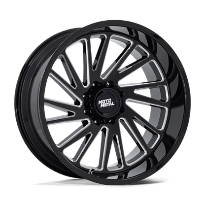 Moto Metal | MO811 COMBAT | 20.0x10.00 | 5X127 | -18 | GLOSS BLACK MILLED