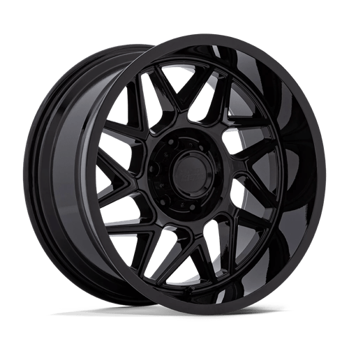 Moto Metal | MO812 TURBINE | 20.0x9.00 | 5X139.7 | 20 | GLOSS BLACK