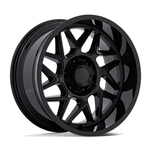 Moto Metal | MO812 TURBINE | 20.0x10.00 | 5X139.7 | -18 | GLOSS BLACK