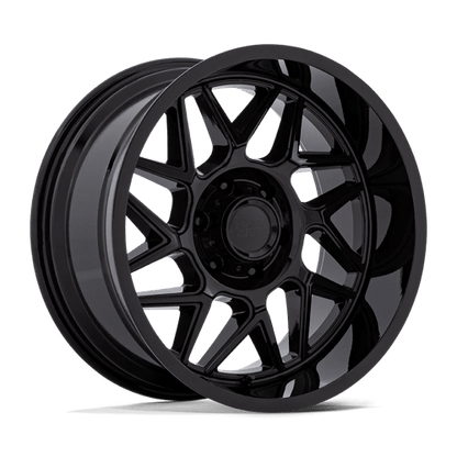 Moto Metal | MO812 TURBINE | 20.0x10.00 | 5X139.7 | -18 | GLOSS BLACK
