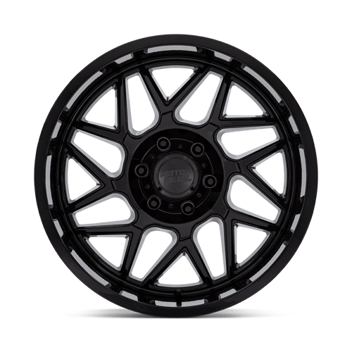Moto Metal | MO812 TURBINE | 20.0x10.00 | 8X165.1 | -18 | GLOSS BLACK
