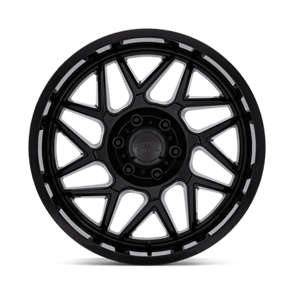 Moto Metal | MO812 TURBINE | 20.0x9.00 | 6X139.7 | 20 | GLOSS BLACK