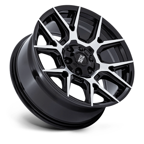 Moto Metal | MO813 MASON | 17.0x8.50 | 6X139.7 | 0 | GLOSS BLACK W/ MACHINED FACE