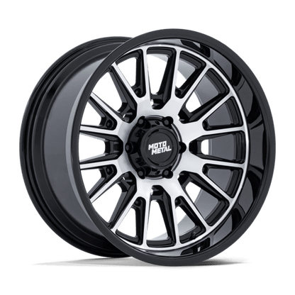 Moto Metal | MO814 TEKTON | 20.0x9.00 | 6X135 | 1 | GLOSS BLACK W/ MACHINED FACE