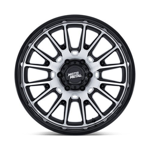 Moto Metal | MO814 TEKTON | 20.0x9.00 | 6X135 | 20 | GLOSS BLACK W/ MACHINED FACE