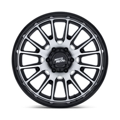 Moto Metal | MO814 TEKTON | 20.0x9.00 | 5X139.7 | 20 | GLOSS BLACK W/ MACHINED FACE