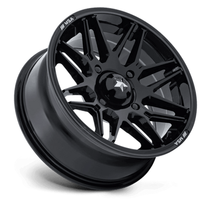 MSA Offroad Wheels | M52 RADAR UTV | 14.0x7.00 | 4X156 | -47 | GLOSS BLACK