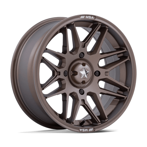 MSA Offroad Wheels | M52 RADAR UTV | 15.0x7.00 | 4X156 | 10 | MATTE BRONZE