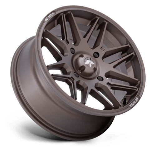 MSA Offroad Wheels | M52 RADAR UTV | 14.0x7.00 | 5X114.3 | 10 | MATTE BRONZE