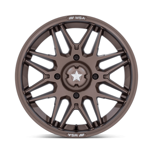 MSA Offroad Wheels | M52 RADAR UTV | 15.0x7.00 | 4X156 | 10 | MATTE BRONZE