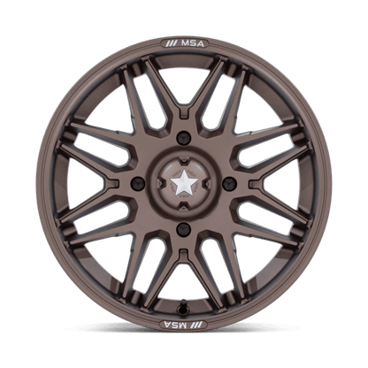 MSA Offroad Wheels | M52 RADAR UTV | 14.0x7.00 | 5X114.3 | 10 | MATTE BRONZE