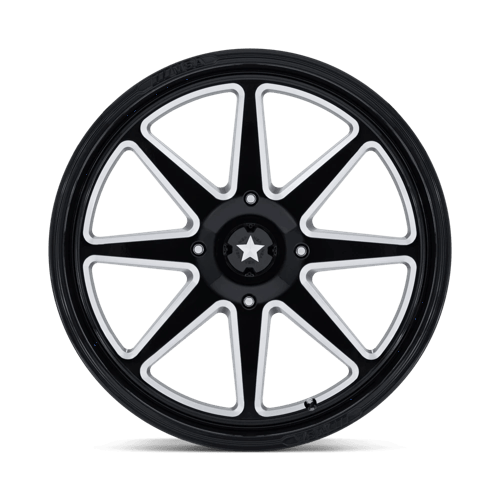 MSA Offroad Wheels | M54 SPARK UTV | 15.0x7.00 | 4X110 | 10 | GLOSS BLACK MILLED
