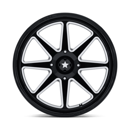 MSA Offroad Wheels | M54 SPARK UTV | 20.0x7.00 | 4X137 | 0 | GLOSS BLACK MILLED
