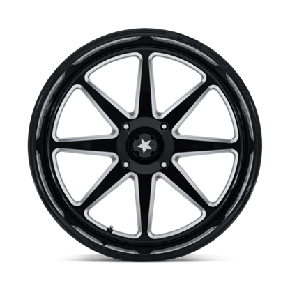 MSA Offroad Wheels | M54 SPARK UTV | 24.0x10.00 | 4X137 | -25 | GLOSS BLACK MILLED