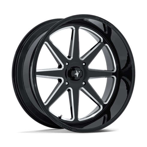 MSA Offroad Wheels | M54 SPARK UTV | 24.0x10.00 | 5X114.3 | -25 | GLOSS BLACK MILLED