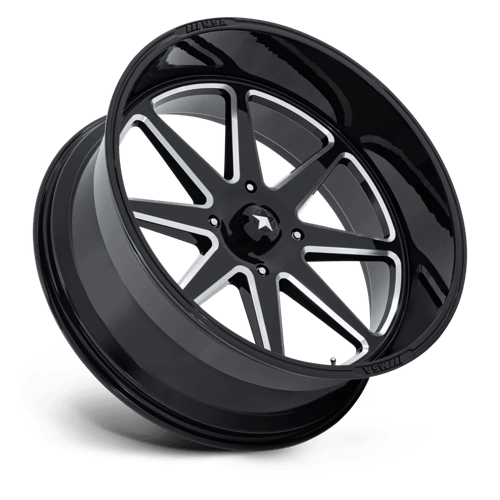 MSA Offroad Wheels | M54 SPARK UTV | 24.0x10.00 | 5X114.3 | -25 | GLOSS BLACK MILLED
