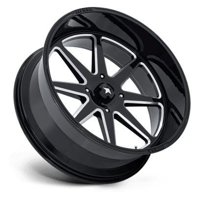 MSA Offroad Wheels | M54 SPARK UTV | 24.0x10.00 | 5X114.3 | -25 | GLOSS BLACK MILLED
