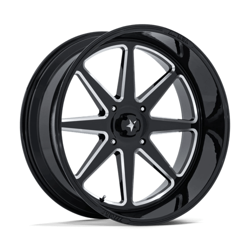MSA Offroad Wheels | M54 SPARK UTV | 24.0x10.00 | 6X139.7 | -25 | GLOSS BLACK MILLED