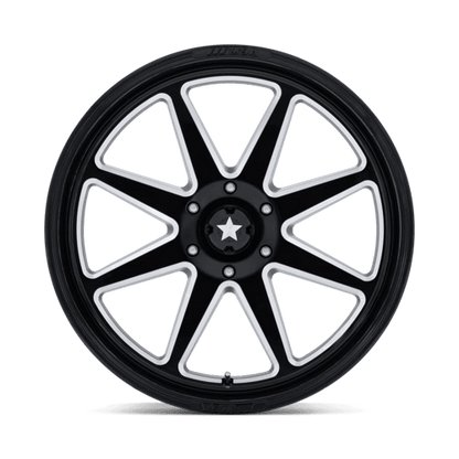 MSA Offroad Wheels | M54 SPARK UTV | 24.0x7.00 | 6X139.7 | 0 | GLOSS BLACK MILLED