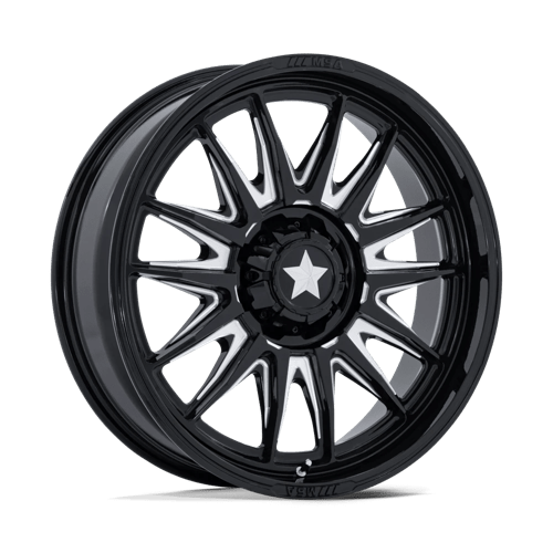 MSA Offroad Wheels | M55 COMMANDER UTV | 20.0x7.00 | 4X110 | 0 | GLOSS BLACK MILLED