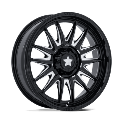 MSA Offroad Wheels | M55 COMMANDER UTV | 18.0x7.00 | 6X139.7 | 10 | GLOSS BLACK MILLED