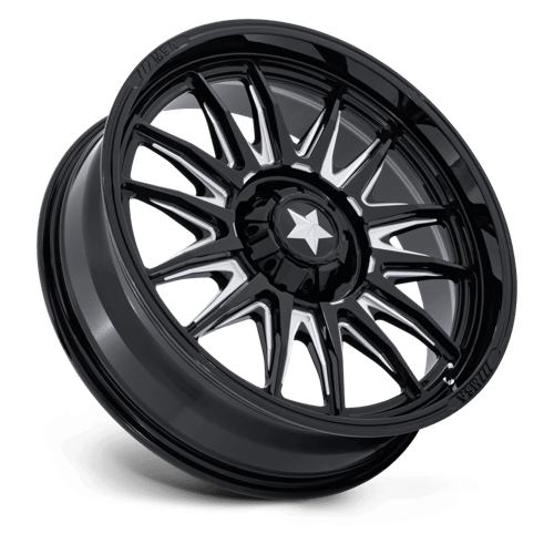 MSA Offroad Wheels | M55 COMMANDER UTV | 24.0x7.00 | 4X137/4X156 | 0 | GLOSS BLACK MILLED