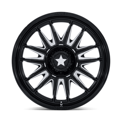 MSA Offroad Wheels | M55 COMMANDER UTV | 18.0x7.00 | 4X137/4X156 | 10 | GLOSS BLACK MILLED
