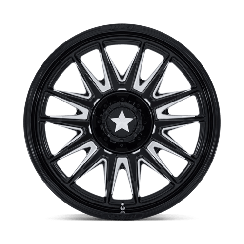 MSA Offroad Wheels | M55 COMMANDER UTV | 22.0x7.00 | 4X137/4X156 | 0 | GLOSS BLACK MILLED