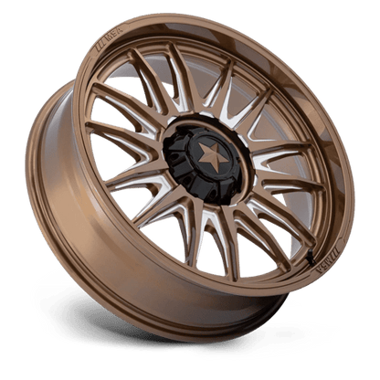 MSA Offroad Wheels | M55 COMMANDER UTV | 18.0x7.00 | 4X137/4X156 | 10 | GLOSS BRONZE MILLED