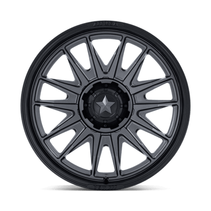 MSA Offroad Wheels | M55 COMMANDER UTV | 20.0x7.00 | 5X114.3 | 0 | MATTE GUNMETAL W/ M-BLK LIP