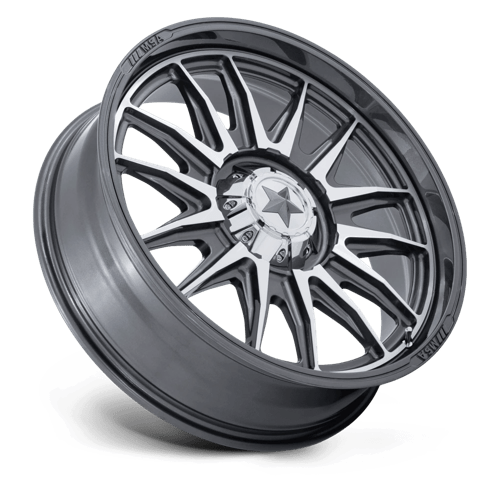 MSA Offroad Wheels | M55 COMMANDER UTV | 15.0x7.00 | 6X139.7 | 10 | PLATINUM W/ MACHINED FACE