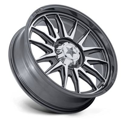 MSA Offroad Wheels | M55 COMMANDER UTV | 15.0x7.00 | 6X139.7 | 10 | PLATINUM W/ MACHINED FACE