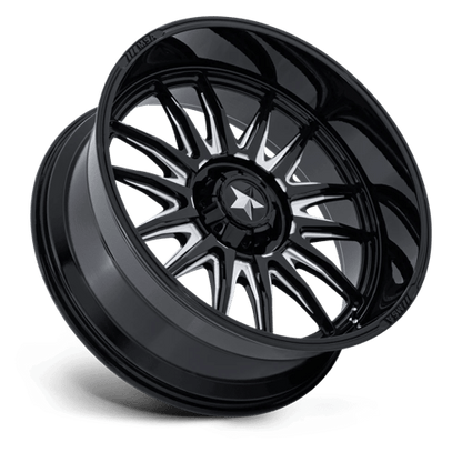 MSA Offroad Wheels | M55 COMMANDER UTV | 24.0x10.00 | 4X137/4X156 | -25 | GLOSS BLACK MILLED