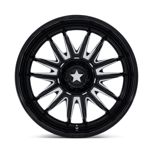 MSA Offroad Wheels | M55 COMMANDER UTV | 24.0x10.00 | 4X137/4X156 | -25 | GLOSS BLACK MILLED
