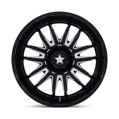 MSA Offroad Wheels | M55 COMMANDER UTV | 24.0x10.00 | 5X114.3 | -25 | GLOSS BLACK MILLED