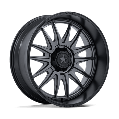 MSA Offroad Wheels | M55 COMMANDER UTV | 24.0x10.00 | 5X114.3 | -25 | MATTE GUNMETAL W/ M-BLK LIP