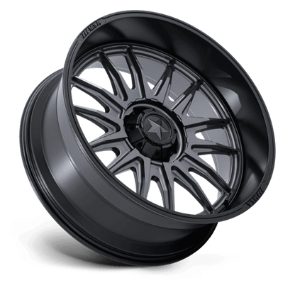 MSA Offroad Wheels | M55 COMMANDER UTV | 24.0x10.00 | 5X114.3 | -25 | MATTE GUNMETAL W/ M-BLK LIP