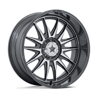 MSA Offroad Wheels | M55 COMMANDER UTV | 24.0x10.00 | 6X139.7 | -25 | PLATINUM W/ MACHINED FACE