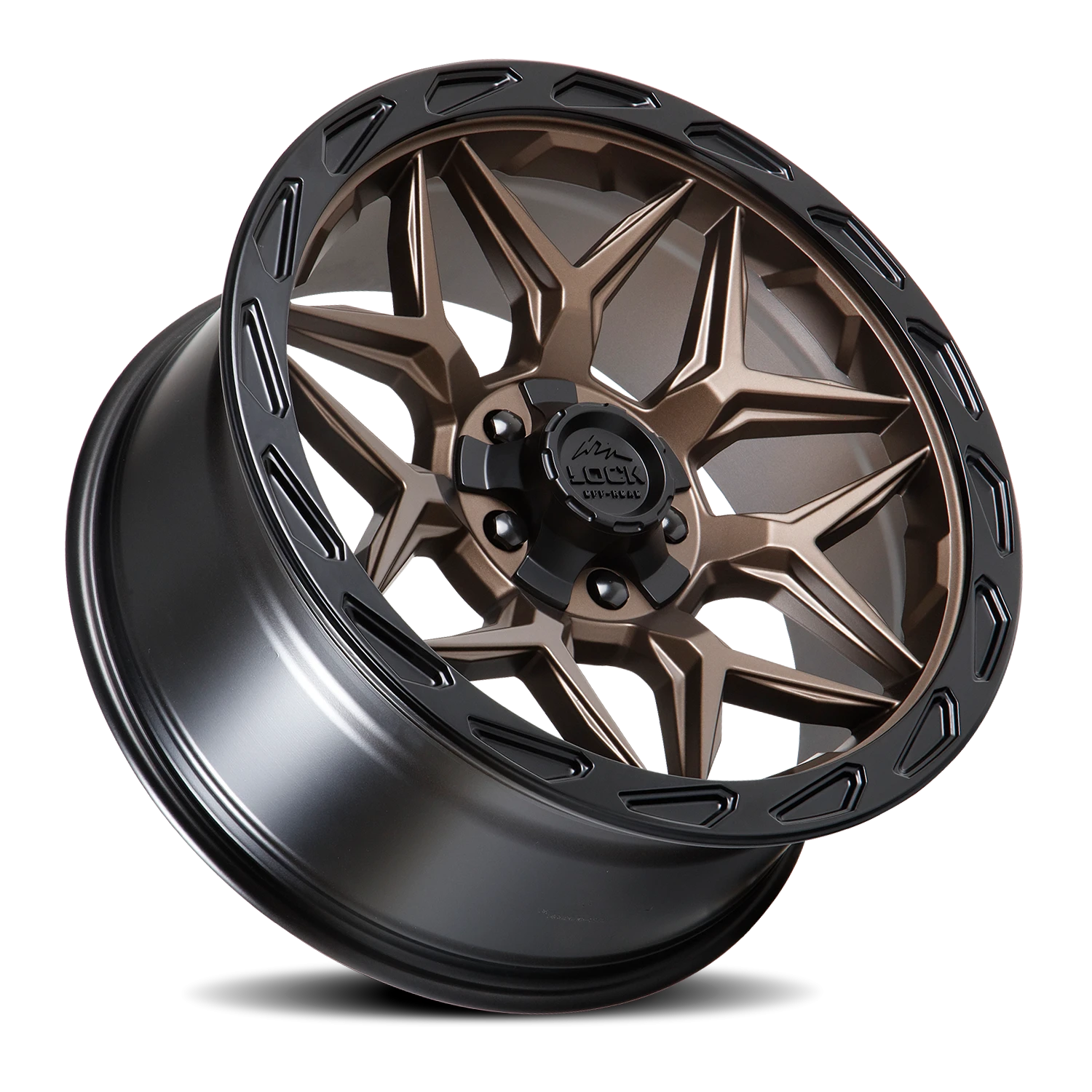 MATRIX | 17X9 | 5X127/5X139.7 | +0 | MATTE BRONZE W MATTE BLACK RING | MATRIX-7921MRMBR - Image 2