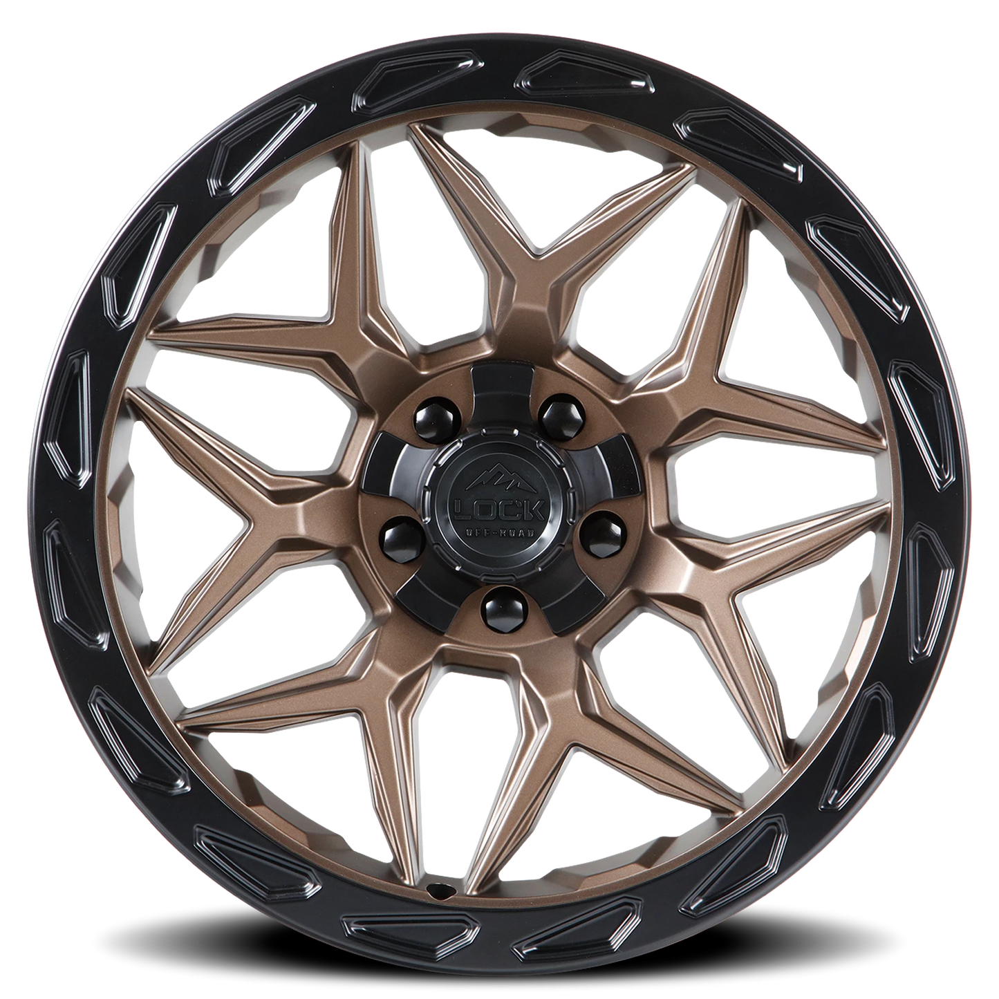 MATRIX | 17X9 | 5X127/5X139.7 | +0 | MATTE BRONZE W MATTE BLACK RING | MATRIX-7921MRMBR - Image 3